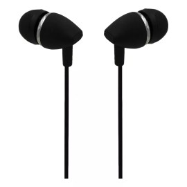 Maíz Audifonos Alambrico Manos Libre Microfono In Ear Celular Color Negro