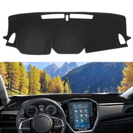SKYLOTEC Dashboard Mats Dash Covers Pad Compatible with Subaru Crosstrek 2024 2025 Dash Carpet Protector