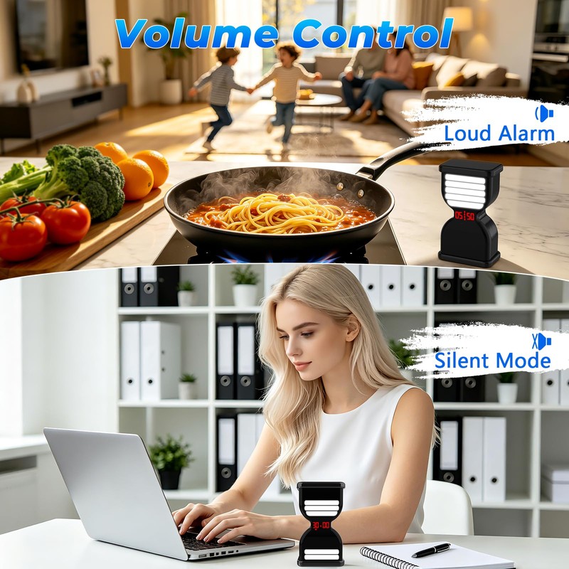 Pomodoro Timer for Productivity, Visual Countdown with Flight Flow
