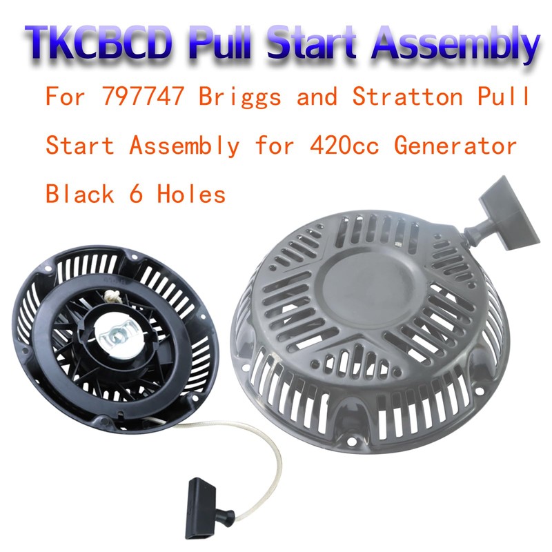 TKCBCD Recoil Starter 797747 Pull Start Assembly Compatible with Briggs