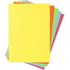 Southfield 2x A4 Assorted Coloured Bright Paper 100 Sheets (80gsm)