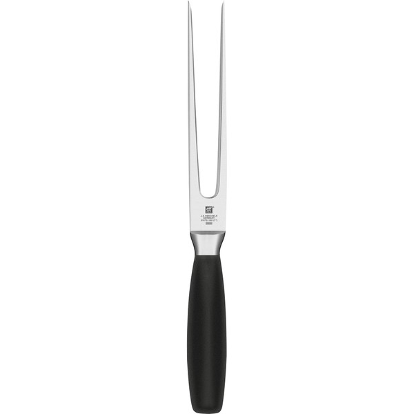 ZWILLING Four Star Carving Fork, 18 cm, Silver/Black