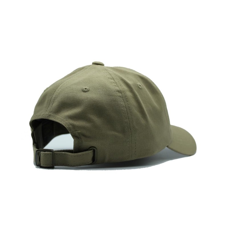 Surf Monkey Classic Cotton Plain Baseball Cap, khaki