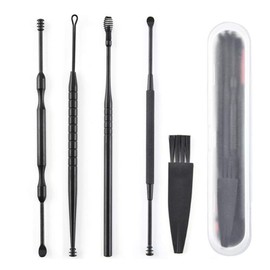 VOANZO 3 Set Earwax Removal, Ear Cleaning Kit, Earwax Removal Tool, Earplugs, Earwax Remover, New Turbofan Structure for Full Ear Cleaning