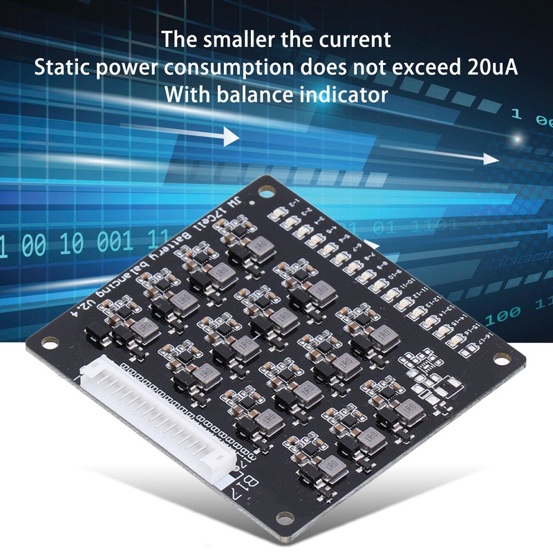 Lithium Battery Active Equalizer 1.2A Inductive BMS Balancer Energy Transfer