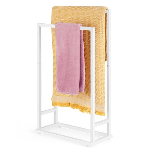Free Standing Towel Racks for Bathroom 2 Tier Hand Towel