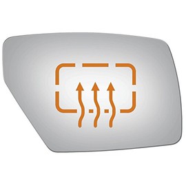 Burco 5106H Convex Passenger Side Power Replacement Mirror Glass Heated for 2004-2009 NISSAN QUEST