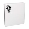 Bargain Max Decals Lion Head Silhouette Decal Notebook Car Laptop