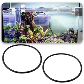 Micro Traders 10PCS Aquarium Filter Cartridge Rubber O-Ring Compatible with Penn Plax Cascade 700 1000 1200 1500 OE CCF218 38x35mm