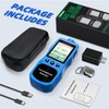 ZYKYCX Formaldehyde Detector, Rechargeable HCHO Monitor with Vibration, Visual &