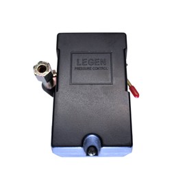 4 Port Side Switch Type 0.8Mpa Air Compressor Pressure Switch Repair Replacement Pressure Switch with Seal Tape