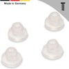 8 Glass Covers for Table Transparent PVC Stop Buffer Protection