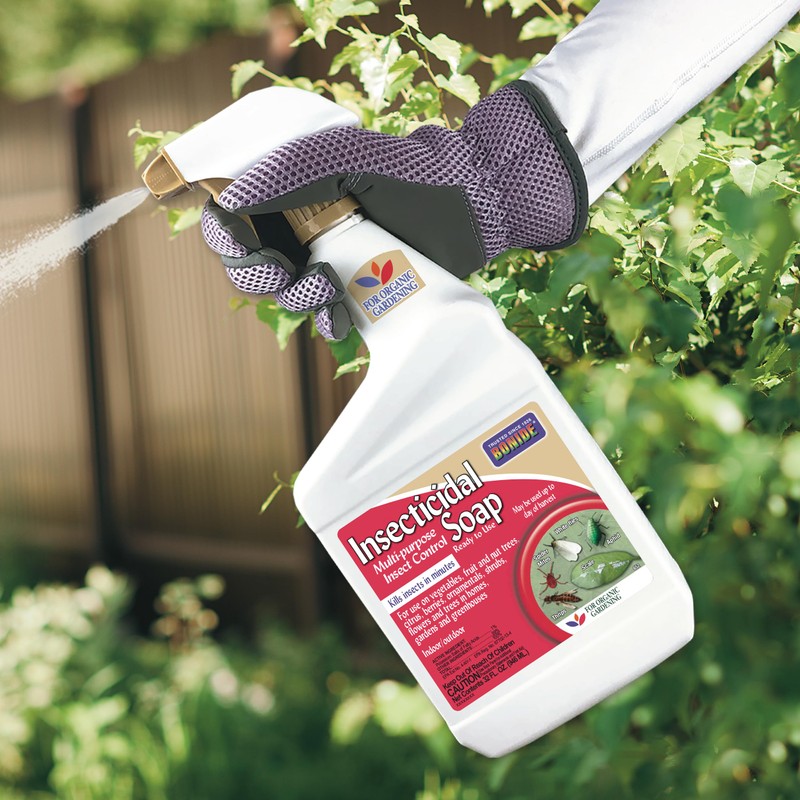 Bonide Insecticidal Soap, 32 oz Ready-to-Use Spray Multi-Purpose Insect Control