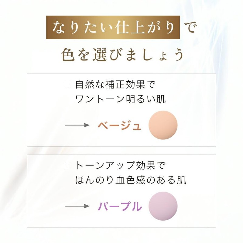 FANCL Skin Care Base Lasting UV (SPF34, PA+++), Beige