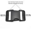 HAO PRO Quick Side Release Buckles Clips Snaps Dual Adjustable