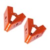 2PCS Saw Horse Bracket Cold Rolled Steel Mechanical Sawhorse Brackets