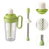 Ｂｅｓｇａ Portable Shaking Cup Shaker Bottle Reusable with Ice Crusher
