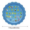 Tuybb Alfombrilla Tapete Agua Fuente Inflable Niños Juguete 170cm