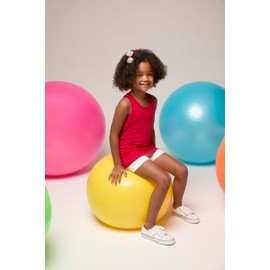 Lilax Girls' Racerback Tank Top 8 Red