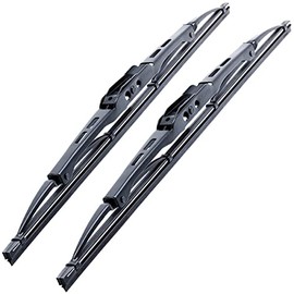 Recambo 2 x Classic Windscreen Wipers Compatible with Ford Fiesta Year 2001-2008 | Fusion Year of Manufacture 2002-2012 (Set of 2: 550 mm / 400 mm)