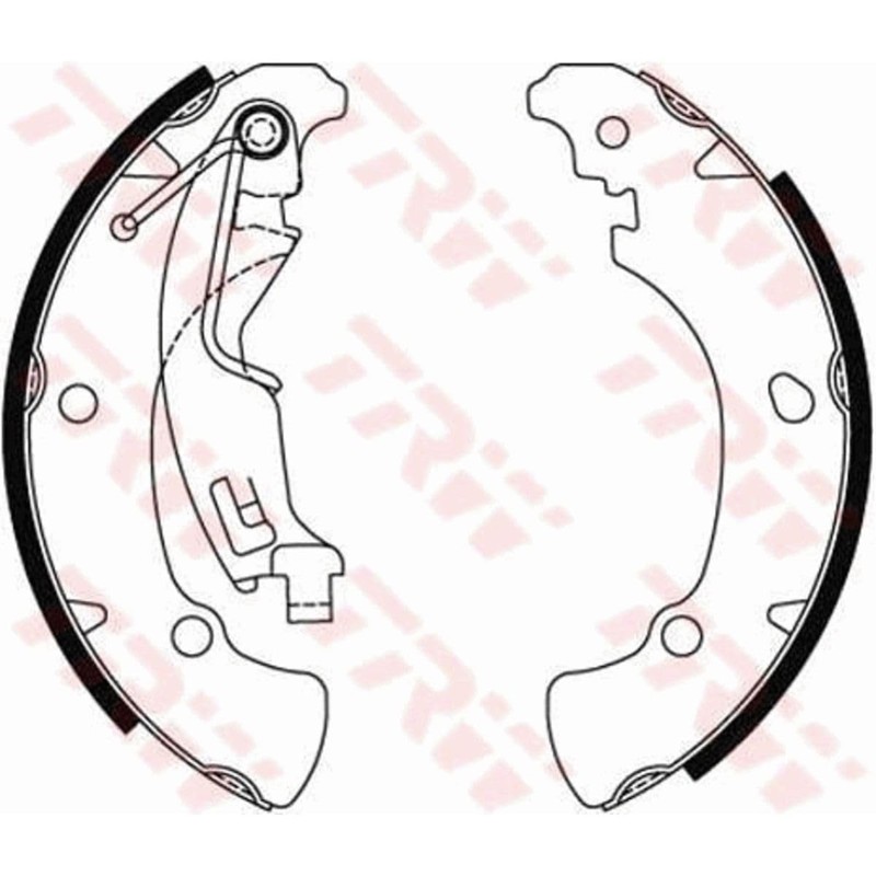TRW GS8488 Brake Shoe Set