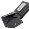 Men's Leather Wallet Flat Minimalist RFID Protection Hunter Leather Slim