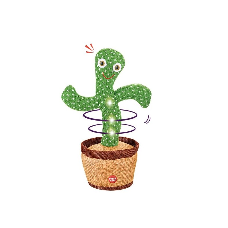 First Arrow Cheerful Cactus Dancing Amigo Impersonation Light-Up! Built-In 120