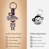 AuPra Robot Headset KeyChain Gift Women & Men Leather Musical