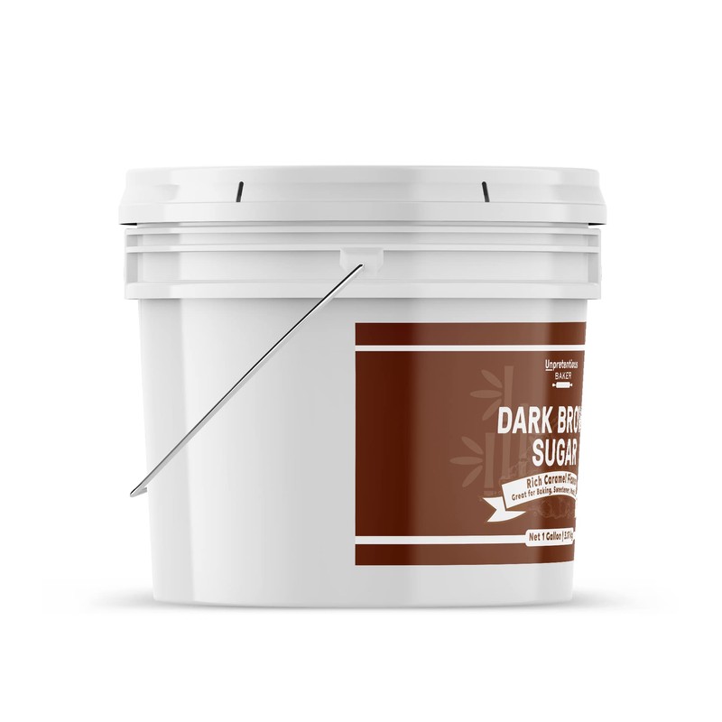 Unpretentious Dark Brown Sugar, Great for Baking, Rich Caramel Flavor,