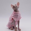 Devon Sphynx Cat Clothes - Pure Cotton Skin-friendly Summer Clothing