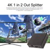 HD Multimedia Interface Splitter 1 in 2 Out 4K Support