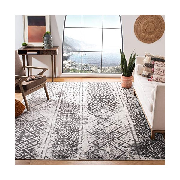 Safavieh Adirondack Collection ADR111H Moroccan Boho Distressed Area Rug, 10'
