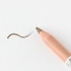 MUJI 02546229 Eyebrow Pencil Wooden Shaft Eyebrow Natural Brown