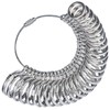 LIRUVANA Ring, Size Measurement, Japanese Standard Size, Ring Gauge, Metal,