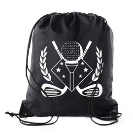 Mato & Hash Golf Bags, Drawstring Golf Bags for Leagues, Parties and More! - Athletic Gold CA2500Golf S23