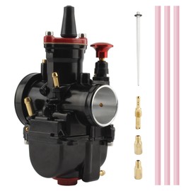 PowerMotor PWK 32mm Carburetor Motorcycle Racing Carb Universal 125cc to 250cc 2T 4T Engine Dirt Bike Motocross Scooter ATV Quad Go Kart