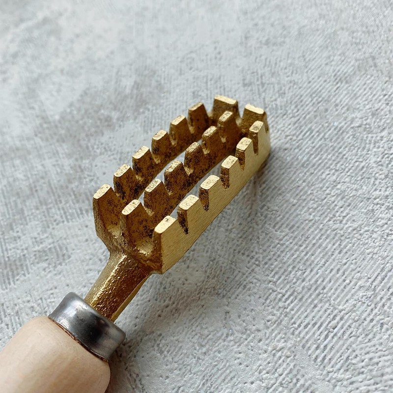 Scale Remover, Made in Japan, Brass, Large, 7.7 inches (195