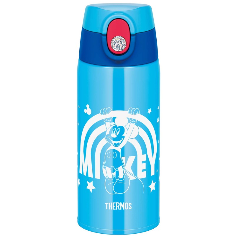 Thermos Water Bottle Vacuum Insulated Two Way Bottle 0.6L/0.64L Mickey