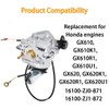 Carburetor with Fuel Pump Replacement for Honda V-Twin Horizontal Engine