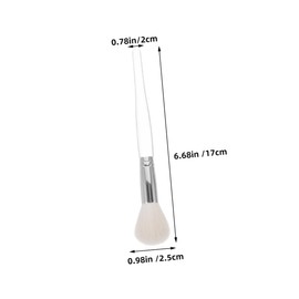 OHPHCALL 2pcs Blush Brush Set Powder Brush for Cheeks Soft Bristles for Women for Travel Storage