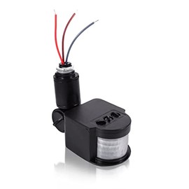 LED Infrared Sensor Head,Outdoor Security Infrared Sensor Motion Detector,180°Pir Sensor,Suitable for Corridors,Garages,Shops,Etc. 90~250V