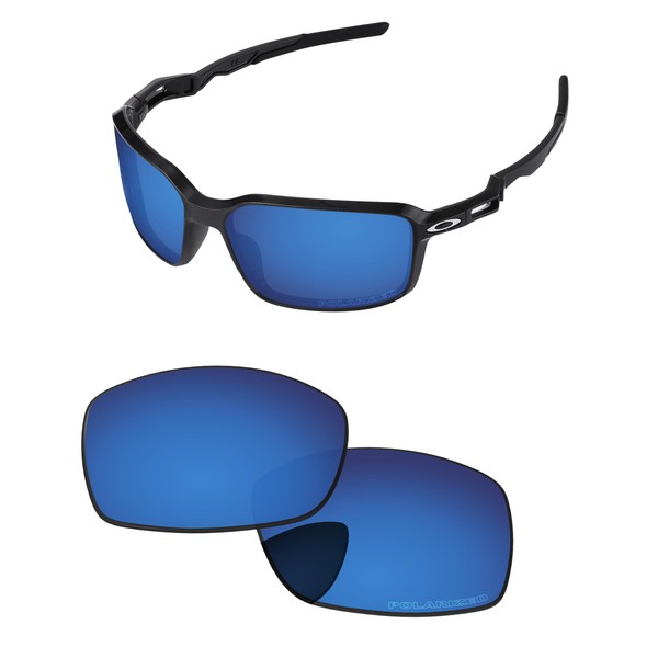 PapaViva Replacement Lenses for Oakley Siphon OO9429 64mm Sunglass Deep