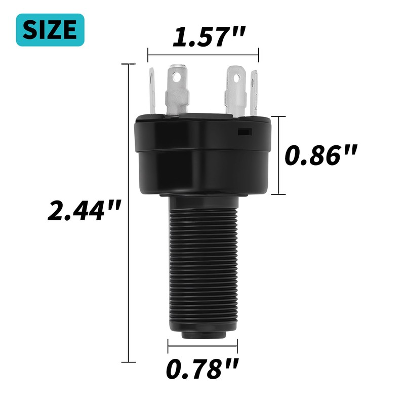 10L0L Club Car Ignition Switch, Golf Cart Key Switch Starter