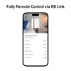 Roombanker Surface-Mounted Door Magnetic Sensor with AES Encryption for Secure