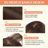 Benehair Clip in Bangs 100% Real Hair 3D Wispy Bangs