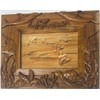 Koa Wood Handcrafted Picture Frame, HAWAII Design 4"x6"