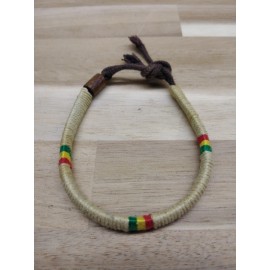 Boho Rasta Braided Cotton Cord Bangle Friendship Wristband Bracelet Craft