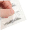 Beavorty 12pcs Realistic Waterproof Eyebrow Imitation for Sparse Patchy Over-plucked