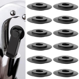 12 x Cutting Wheels, 18 mm, Cutting Wheels, Cutting Wheel for Pipe Cutter, Replacement Cutting Wheel, Cutting Wheels for Pipe Cutter, Copper Positioning Tube, Black, Alloy Steel