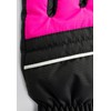 Reusch Alan Junior Unisex Finger Gloves Black/Pink Glo 5